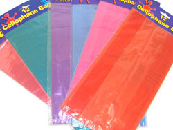 Colored Cellophane Bags