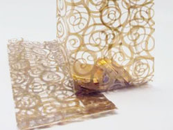 Gold Cellophane Bags