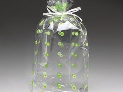 Polka Dot Cellophane Bags