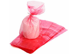 Red Cellophane Bags